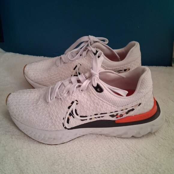 Nike React Infinity Run Flyknit 3 “Leopard” Sneakers | Women’s 7.5 - Picture 3 of 11